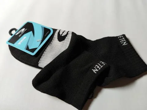 Central Java Indonesia 11 September 2026: A brand new pair of 910 Nineten black  스톡 사진