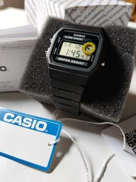 Central Java Indonesia 11 September 2026: Unboxing of a brand Casio Stock Photos