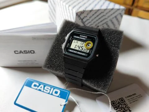 Central Java Indonesia 11 September 2026: Unboxing of a brand Casio Stock Photos
