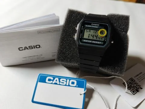 Central Java Indonesia 11 September 2026: Unboxing of a brand Casio Stock Photos