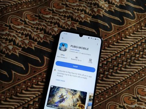Central Java Indonesia 13 May 2026: Experience the thrill of PUBG Mobile  Stock Photos