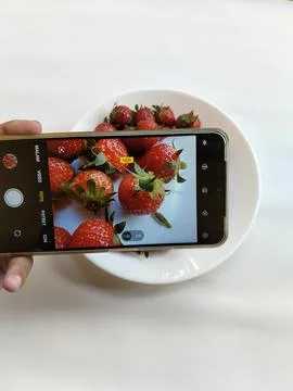Central Java Indonesia 13 May 2026: A smartphone camera capturing Stock-Fotos