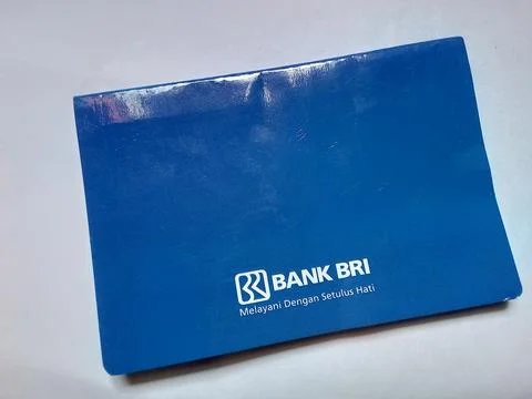 Central java, Indonesia 17 February 2023: bank bri passbook Фото