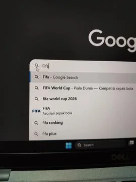 Central Java Indonesia 17 June 2026: People searching for FIFA-related keywords  Fotos Stock