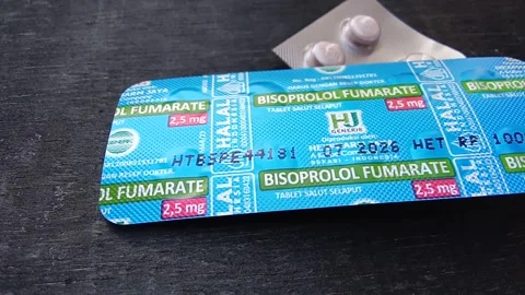 Central Java Indonesia 18 September 2024: Film-coated tablet medication Stock Footage 285594612