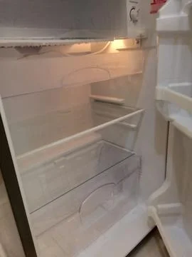 Central Java Indonesia 2 October 2024: modern mini refrigerator. Stock Photos