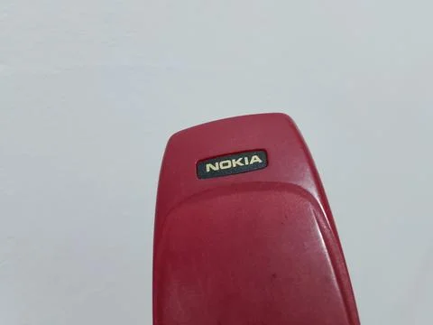 Central Java Indonesia 21 October 2025: a vintage Nokia mobile phone, old Stockfoto's