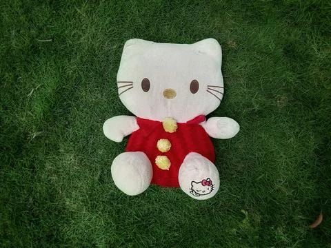 Central Java Indonesia 21 September 2024: Hello Kitty doll Stock Photos