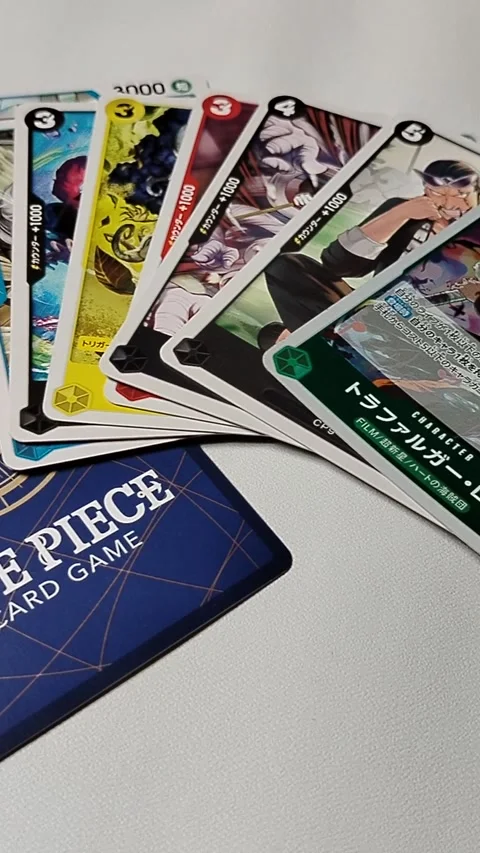 Central Java Indonesia 22 April 2026: Popular One Piece Card Game cards showcasi 動画素材 333503631