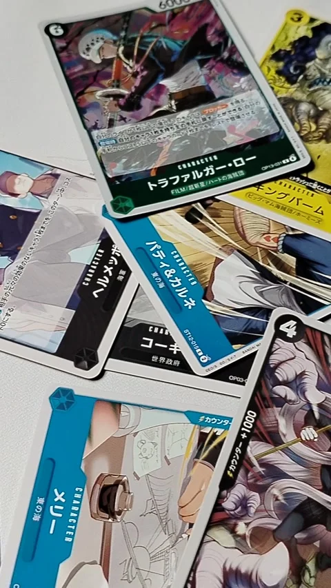 Central Java Indonesia 22 April 2026: Popular One Piece Card Game cards showcasi Stock Footage 333503632