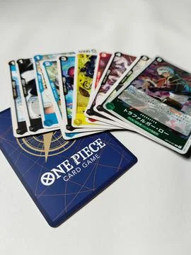 Central Java Indonesia 22 April 2026: Popular One Piece Card Game cards showcasi Stock-Fotos