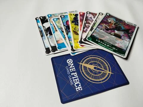 Central Java Indonesia 22 April 2026: Popular One Piece Card Game cards showcasi Stock-Fotos