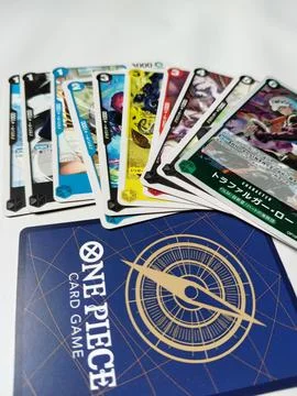 Central Java Indonesia 22 April 2026: Popular One Piece Card Game cards showcasi Stock-Fotos