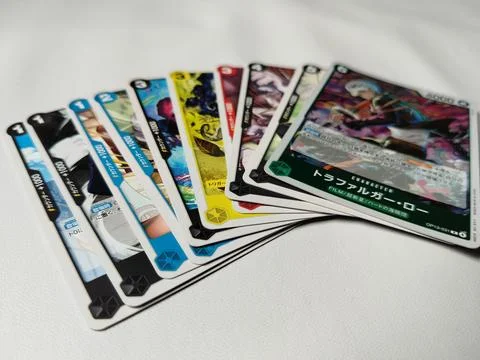 Central Java Indonesia 22 April 2026: Popular One Piece Card Game cards showcasi Stock Photos