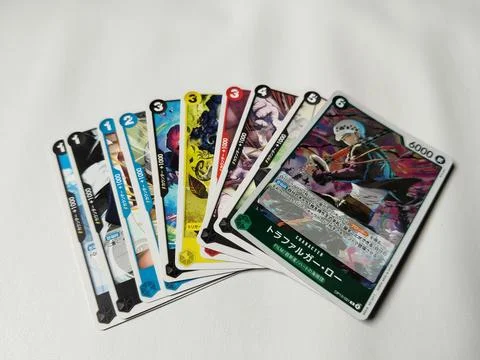 Central Java Indonesia 22 April 2026: Popular One Piece Card Game cards showcasi Stock-Fotos