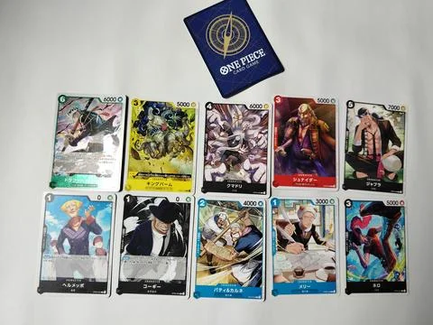 Central Java Indonesia 22 April 2026: Popular One Piece Card Game cards showcasi Stock-Fotos