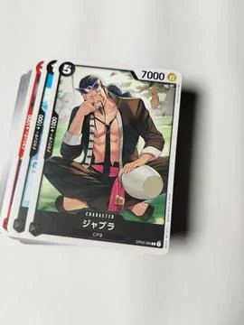 Central Java Indonesia 22 April 2026: Popular One Piece Card Game cards showcasi Foto stock