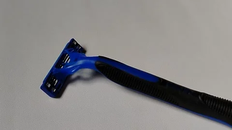 Central Java Indonesia 23 March 2026: Professional shaving razor by Gillette  Stock Footage 331346260