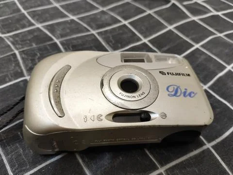 Central Java Indonesia 24 July 2026: Close-up of a Fujifilm analog Stock-Fotos