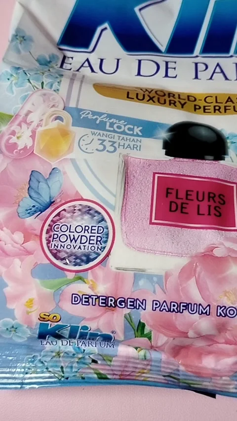 Central Java Indonesia 27 February 2026: So Klin detergent packaging a popular  Stock Footage 330807989