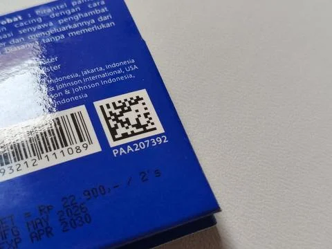 Central Java Indonesia 29 July 2026: a scannable QR code Foto stock