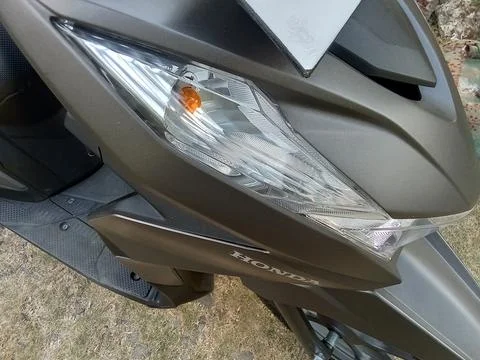 Central Java Indonesia 30 October 2023: closeup of the front side of the Honda  Фото