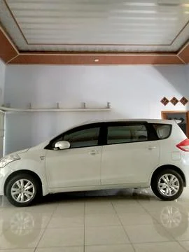 Central Java Indonesia 6 June 2024: car parked in the garage of the house. Fotos Stock