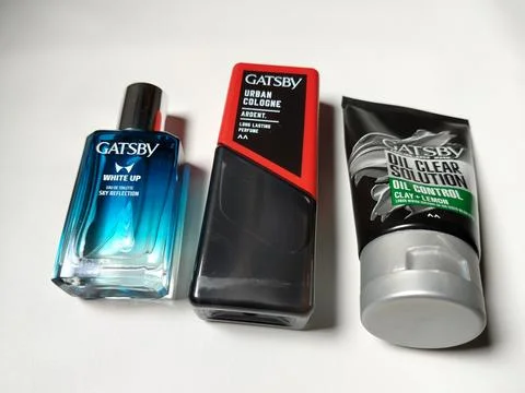 Central Java Indonesia 8 June 2026: Close-up composition of Gatsby fragrance  Stock-Fotos