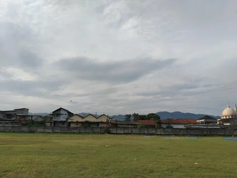 Central Java Indonesia 8 March 2026: Peaceful village environment  库存照片