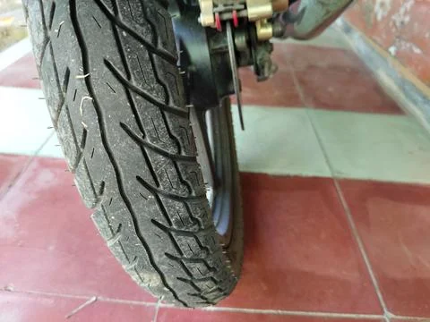 Central Java Indonesia 9 August 2026: Close up of a two wheeler automotive part  Stock Photos