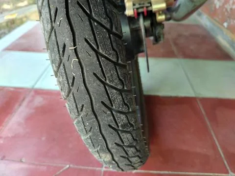 Central Java Indonesia 9 August 2026: Close up of a two wheeler automotive part  Stock Photos
