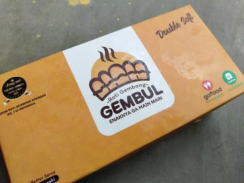Central Java Indonesia April 12, 2026: Roti Gembong Gembul is a popular bakery b Stock-Fotos