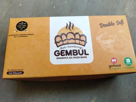 Central Java Indonesia April 12, 2026: Roti Gembong Gembul is a popular bakery b Foto stock
