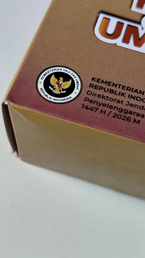 Central Java Indonesia April 27, 2026: Official logo of the Ministry of Hajj and Stock Footage 333563500