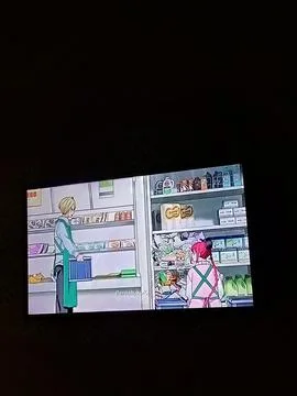 Central Java Indonesia April 27, 2025: watching on tv anime Sakamoto days. Stock Photos