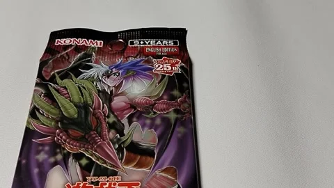 Central Java Indonesia April 30, 2026: The YU-GI-OH TCG Phantom Nightmare card p Stock Footage 334043554