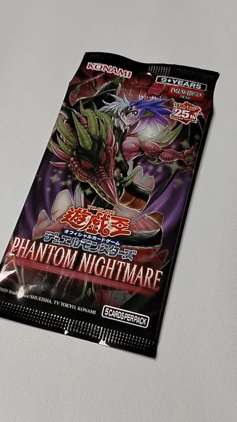 Central Java Indonesia April 30, 2026: The YU-GI-OH TCG Phantom Nightmare card p Stock Footage 334043558