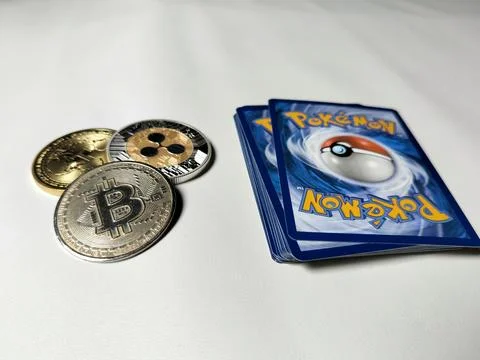 Central Java Indonesia April 30, 2026: Pokemon TCG collectible cards combined wi Stock-Fotos