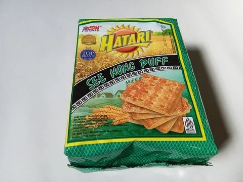Central Java Indonesia April 4, 2025: Hatari Bread Stock-Fotos