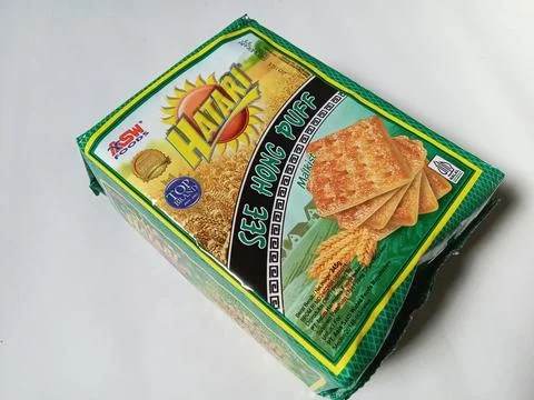 Central Java Indonesia April 4, 2025: Hatari Bread Stock-Fotos