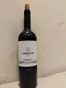 Central Java Indonesia August 6 2026: A bottle of Lagoalva Tinto 2023, a regiona Stock Photos