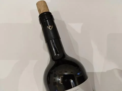Central Java Indonesia August 6 2026: A bottle of Lagoalva Tinto 2023, a regiona Stock Photos