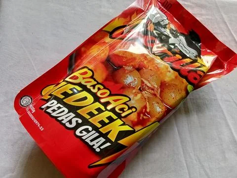 Central java Indonesia December 11, 2022: Gorilla Baso aci Фото