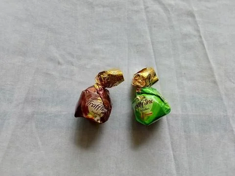 Central java Indonesia December 11, 2022: two packs of chocolate Stock-Fotos