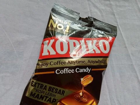 Central Java Indonesia December 11, 2022: Kopiko, coffee candy. Фото
