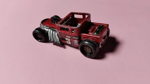 Central Java Indonesia February 15, 2026: Bone shaket hot wheels, hobby toys. 스톡 동영상 329834370