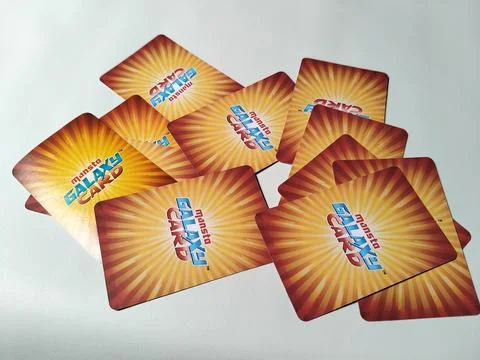 Central Java Indonesia February 15, 2026: Choki Choki monsta Galaxy Card BoBoiBo Stock-Fotos