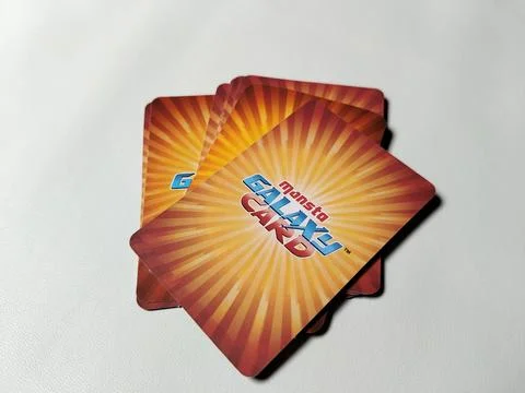 Central Java Indonesia February 15, 2026: Monsta Galaxy Card BoBoiBoy, included  Stock-Fotos