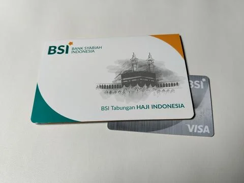 Central Java Indonesia February 15, 2026: Bank Syariah Indonesia savings book  Stock-Fotos