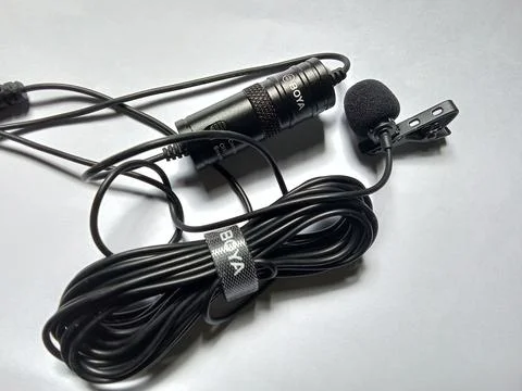 Central Java, Indonesia February 17, 2023: Mic Boya by-M1 Фото